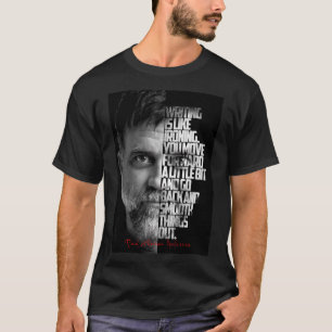 Camiseta Presentes Para Homens, Negro E Branco, Paul Thomas