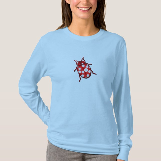 Camiseta Presentes para jardinagem Lady Bug Ladybird (Frente)
