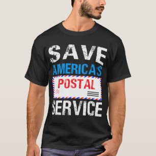 Camiseta Presentes para trabalhadores do Serviço Postal da