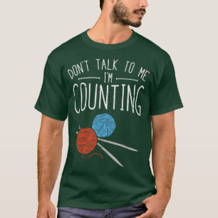 Camiseta Presentes para tricô de crochê