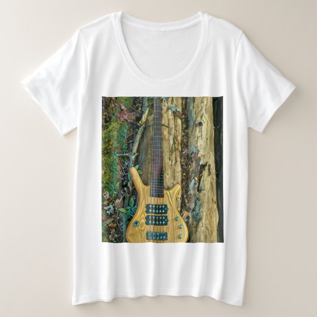 Camiseta Presentes para um guitarrista músico (Frente do Design)