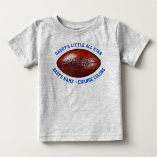Camiseta Presentes Personalizados de Futebol para Bebê com