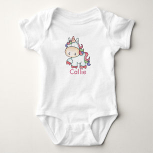 Camiseta Presentes personalizados do unicórnio de Callie
