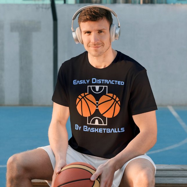 Camiseta Presentes personalizados engraçados para jogadores (Funny Custom Gifts for Basketball Players Fans)