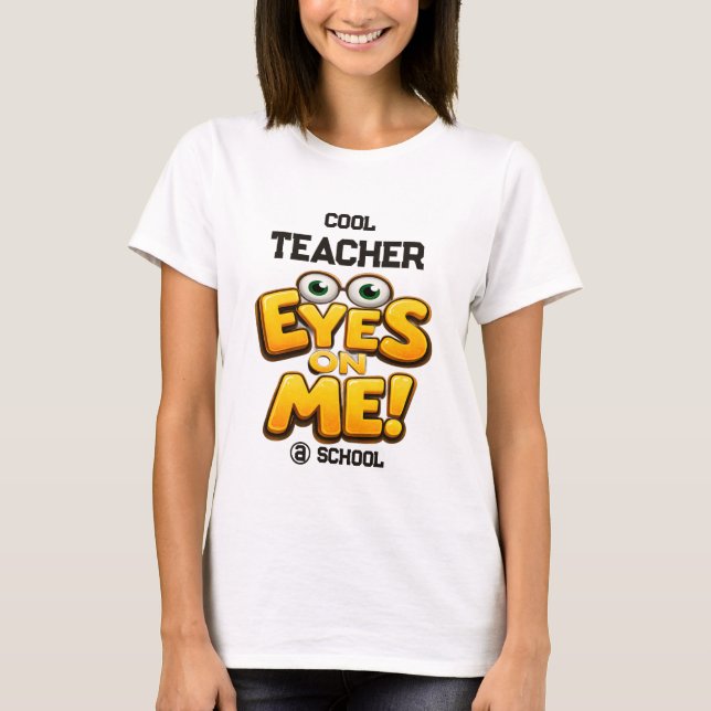 Camiseta Presentes Personalizados para Professores com Foto (Frente)
