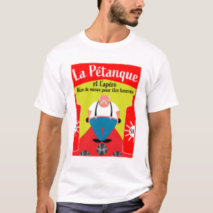 Camiseta presentes pétânicos engraçados