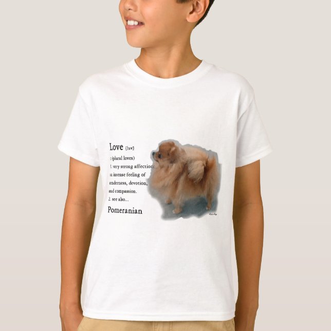 Camiseta Presentes Pomeranianos (Frente)