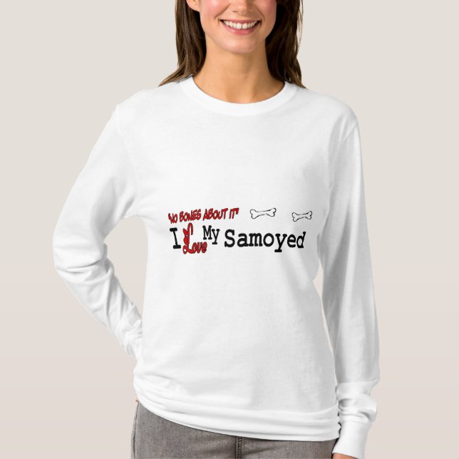 Camiseta Presentes Samoyed (Frente)