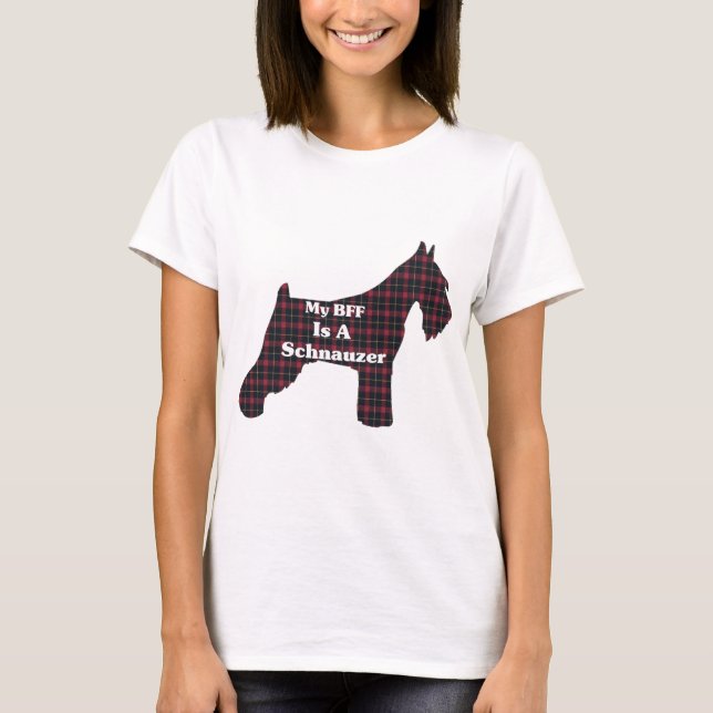 Camiseta Presentes Standard Schnauzer (Frente)