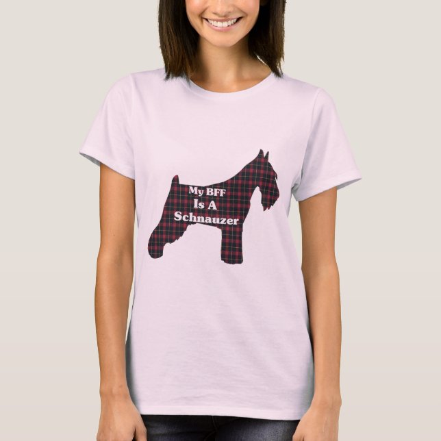 Camiseta Presentes Standard Schnauzer (Frente)
