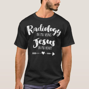Camiseta Presentes técnicos da tecnologia de radiologia cr