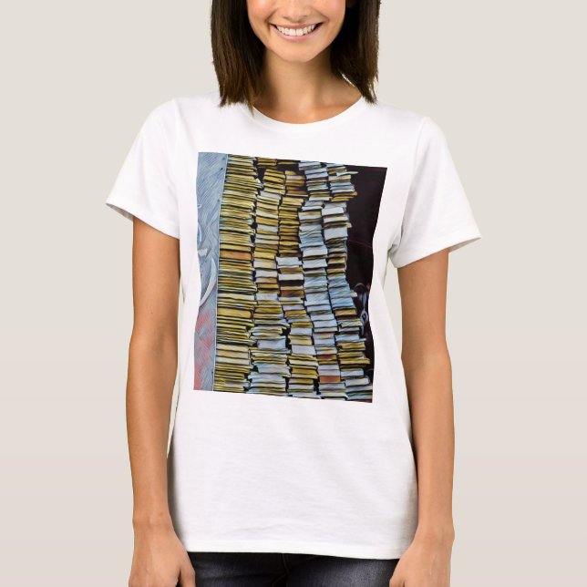 Camiseta Presentes únicos para amantes de livros (Frente)