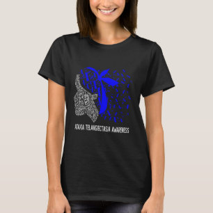Camiseta Presentes Vestimos Azul Para Ataxia Telangiectasia