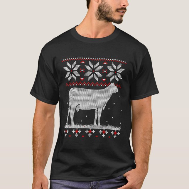Camiseta Presentes vitais para a criação de gado com suor f (Frente)