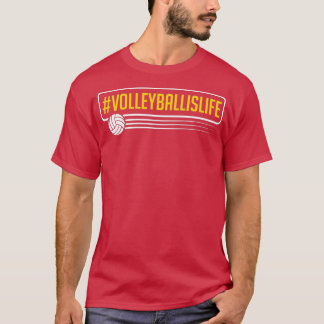 Camiseta Presentes VOLLEYBALLISLIFE para Jogadores de Volei