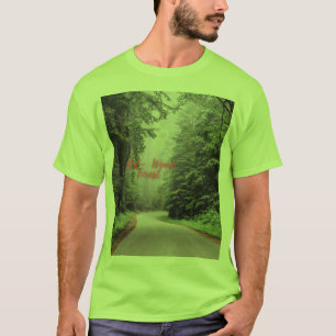 Camiseta Preservação da Natureza do Amor - "Floresta de M