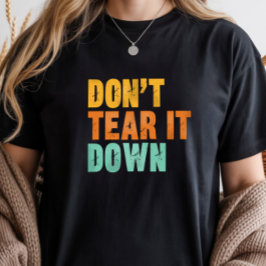 Camiseta Preservação Histórica, Amante de Edifícios Antigos
