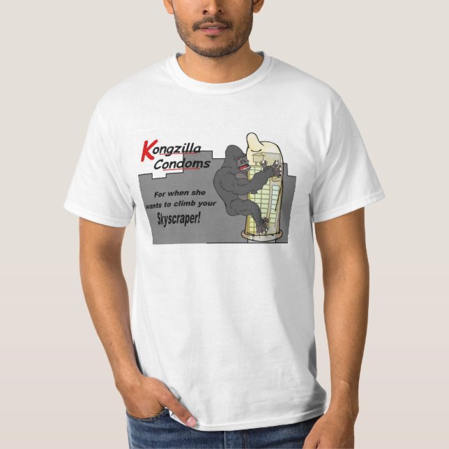 Camiseta Preservativos de Kongzilla (Frente)