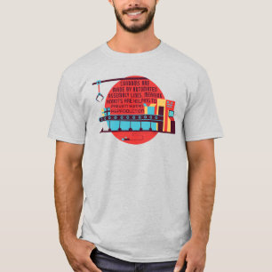 Camiseta Preservativos São Feitos por Linhas de Montagem Au