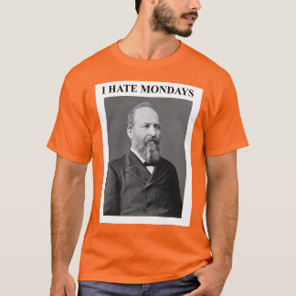 Camiseta President Garfield Hates Mondays 