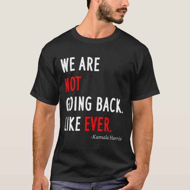 Camiseta Presidente 2024 Não Voltaremos Como Sempre  (Frente)