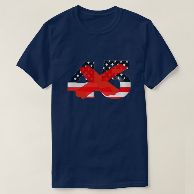 Camiseta Presidente 45 Partido da Impeachment Cancelado (Frente do Design)