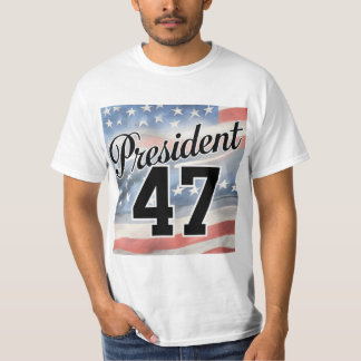 Camiseta Presidente 47 | 47º presidente dos estados unidos