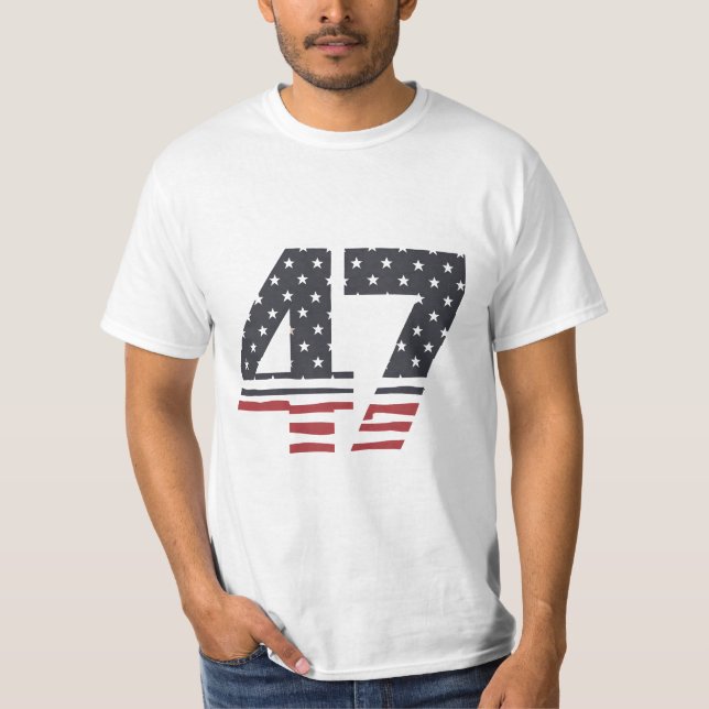 Camiseta Presidente 47 | 47º presidente dos estados unidos (Frente)