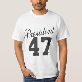 Camiseta Presidente 47 | 47º presidente dos estados unidos