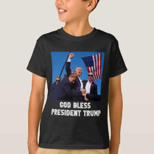 Camiseta Presidente Abençoado Trump1