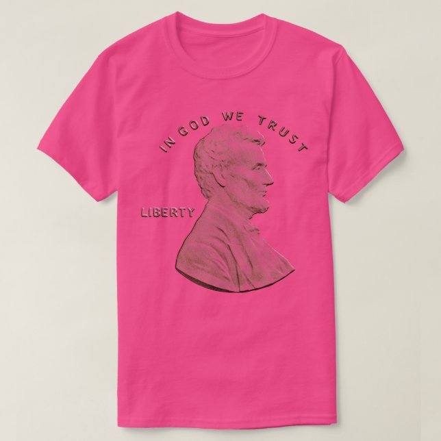 Camiseta Presidente Abraham Lincoln (Frente do Design)