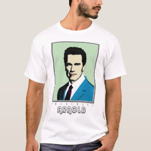 Camiseta Presidente Arnold do pop art