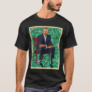 Camiseta Presidente Barack Obama 2028 Retrato Patriótico De