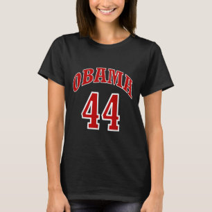 Camiseta Presidente Barack Obama 44 Shirt Faux Jersey 44 U