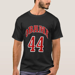 Camiseta Presidente Barack Obama 44 Shirt Faux Jersey 44 U