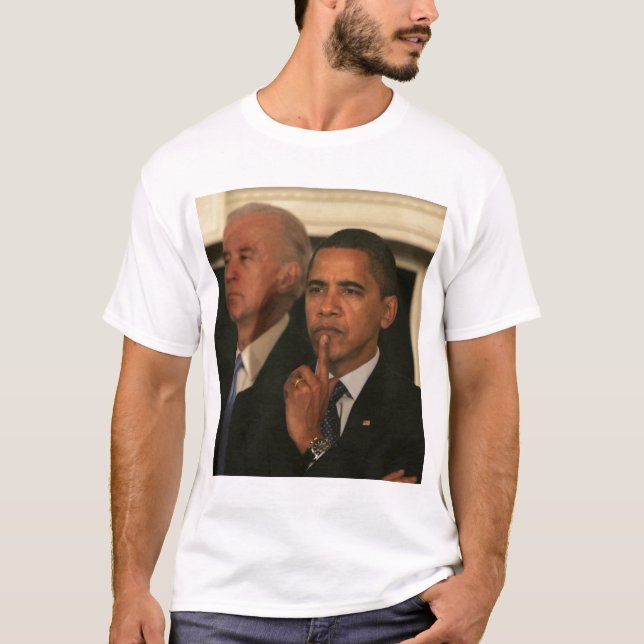 Camiseta Presidente Barack Obama e Vice-Presidente (Frente)