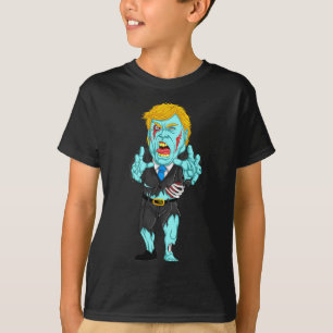 Camiseta Presidente Bonito Zumbi Trump Presente Divertido d