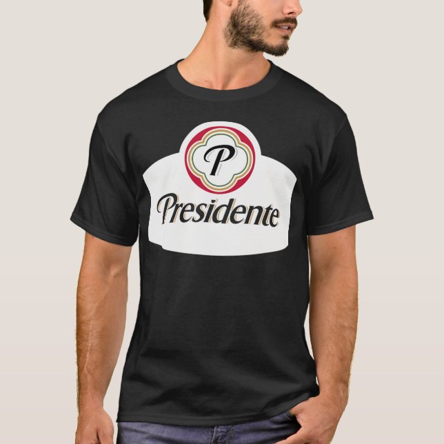 Camiseta Presidente Cerveza Caribe Beer República Dominican (Frente)