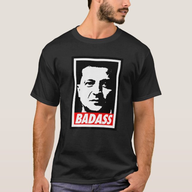 Camiseta Presidente Da Ucrânia (Frente)