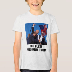 Camiseta Presidente deus abençoe Trump, Donald Trump 2024 _