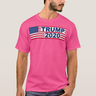 Camiseta Presidente Donald Trump 2020 Bandeira Americana