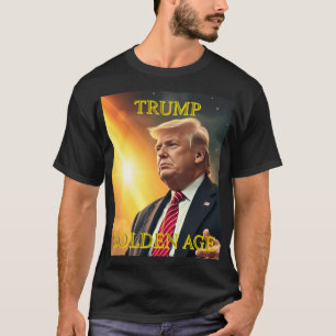 CAMISETA PRESIDENTE DONALD TRUMP OURO AGE