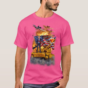 Camiseta Presidente dos Estados Unidos, Donald Trump, Batal