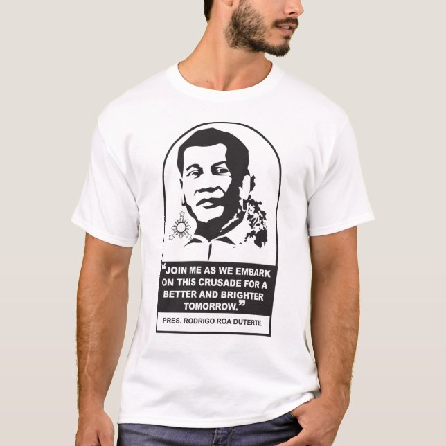 Camiseta Presidente Duterte (Frente)