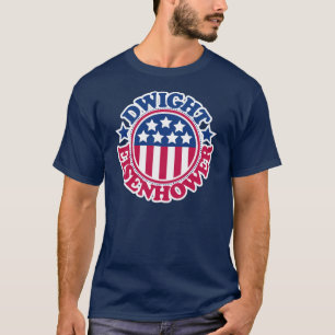Camiseta Presidente Dwight Eisenhower dos E.U.