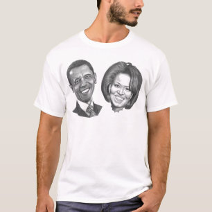 Camiseta Presidente e primeira senhora
