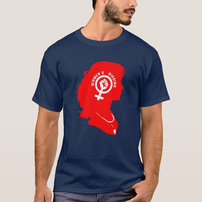 Camiseta presidente em ascensão das mulheres (Frente)