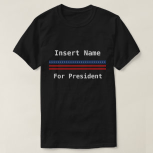 Camiseta Presidente feito sob encomenda