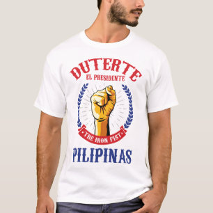 Camiseta Presidente filipino de Duterte