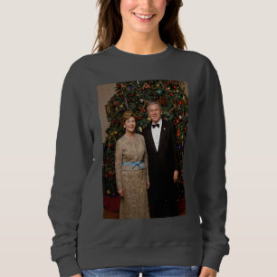 Camiseta Presidente George Bush, Laura Casa Branca de Natal